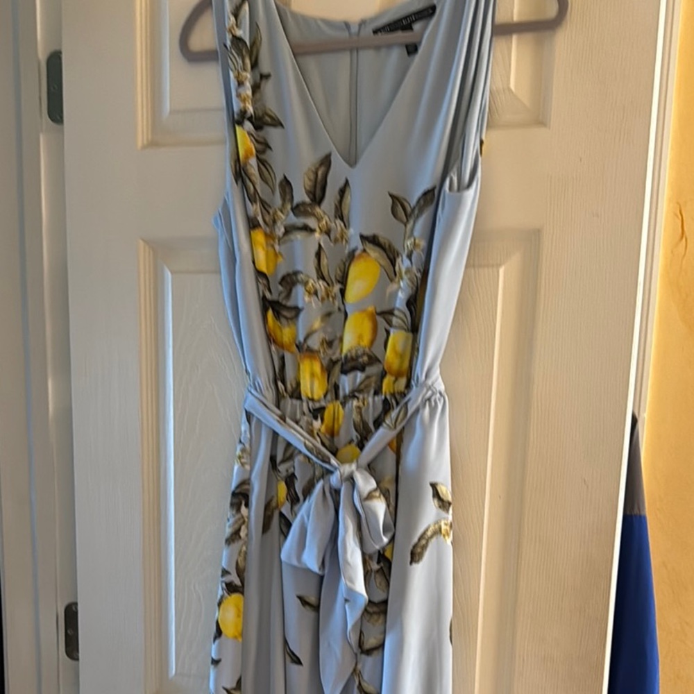 WHBM dress with with Lemon design